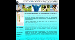 Desktop Screenshot of newcastlechiropracticcenter.com